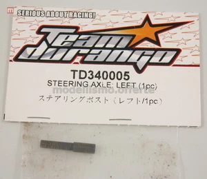 Team Durango TD340005 Steering Axle: Left modeling - Picture 1 of 1