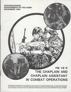 Historical book The Chaplain and Chaplain Assistant in Combat Operations - Imagen 1 de 1