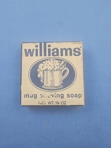 Vintage 1-3/4 oz Williams Mug Shaving Soap NOS - Picture 1 of 8