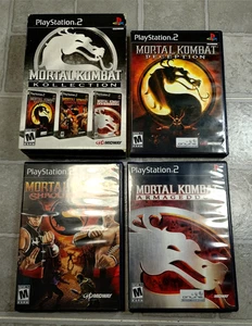 Playstation 2 Mortal Kombat Kollection with Slip Cover & Manuals (Untested) - Picture 1 of 11