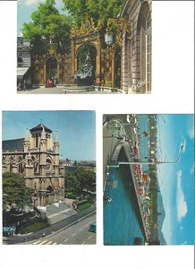 Switzerland set of Three 1970's color postcards (STAMPS, POSTAGE, COLLECTIBLE) - Picture 1 of 8