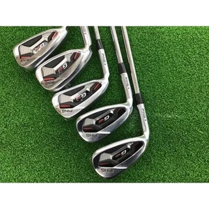 PING G410 Iron Set 7pcs 5-9, PW, UW NS PRO 950GH neo Flex R Red Dot Left-Handed - Picture 1 of 10