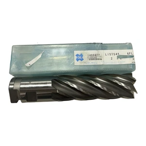 OSG 2" x 2" x 6" x 9-3/4" Cobalt End Mill 6 Flute Center Cutting - Picture 1 of 1