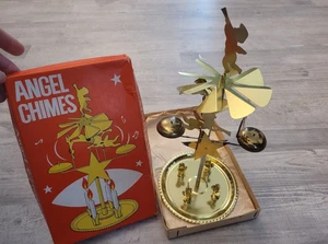 Vintage - Angel Chimes - Adventsdeko -vermutlich 1960er Jahre - komplett m. OVP - Bild 1 von 9