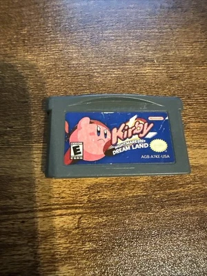 GBA Kirby Nightmare in Dream Land Nintendo Game Boy Advance limpio y probado Foto 1 de 2