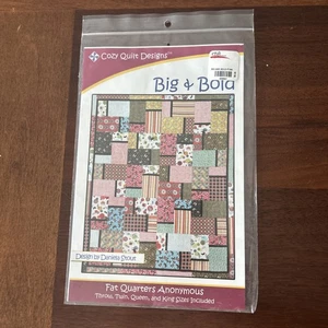 Big & Bold Quilt Pattern by Cozy Quilt Designs - Picture 1 of 2