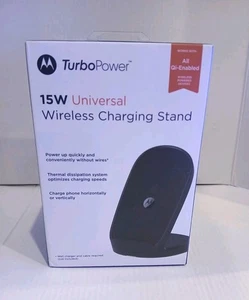 Motorola Turbo Power 15W Universal Ladestation funktioniert mit allen Qi-fähigen  - Bild 1 von 7