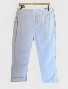 FRAME Le Tomboy weiße Cropped Hose - Bild 1 von 6