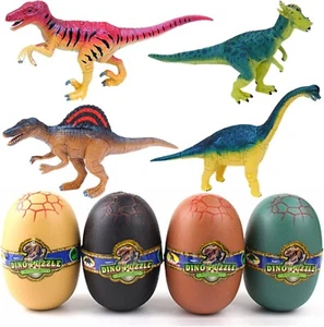 DX Dinosaur Egg Set of 4 Jurassic Excavation 3D Puzzle Assembled Figure (Type B) - Picture 1 of 5