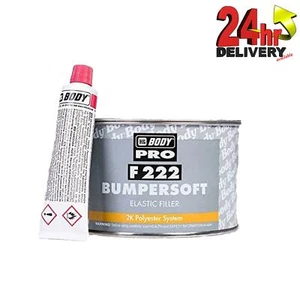 Masilla negra suave para parachoques de plástico 1 kg - Imagen 1 de 1