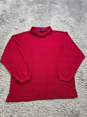 Винтажный Levis свитер женщин средний красный группы двенадцать 3/4 рукав пуловер толстовка - Изображение 1 из 4