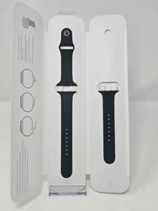 Apple Sport Band Watch 41mm S/M and M/L Midnight Black (3J598AM/A) - USED - Photo 1 sur 5