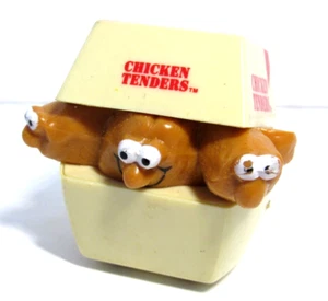 🙂 1988 Rolling Racers Chicken Tenders Burger King juguete Chicken Tender #AC - Imagen 1 de 11