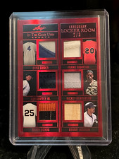2022 LEAF IN THE GAME USED LEGENDARY LOCKER SNIDER, GRIFFEY, RICKEY, BONDS + /3