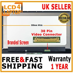 LQ133M1JX15 Compatible Laptop Screen 13.3" LCD Touch Digitizer FHD Assembly IPS - Picture 1 of 5