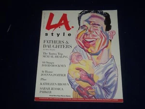 1992 JUNE L.A. STYLE MAGAZINE - WARREN BEATTY COVER - SP 3623 - Foto 1 di 2