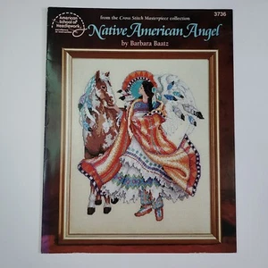 ASON Native American Angel Cross Stich Masterpiece Pattern By Baatz - Picture 1 of 3