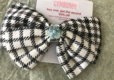 Новый с Ярлыками gymboree воображаемые друзья клетку волосы заколка зажим osfa плюс тонкий 6 8 10 12 - Изображение 1 из 2