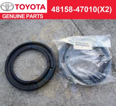 Muelle helicoidal delantero aislante COROLLA PRIUS TC genuino nuevo inferior derecho izquierdo Foto 1 de 3