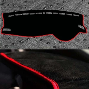 Velvet Non-Slip Dash Cover Red Line for 2018 - 2020 Volkswagen VW Polo MK6 AW - Picture 1 of 8