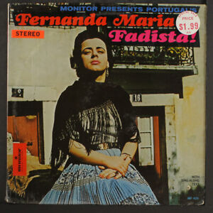 FERNANDA MARIA: fadista! MONITOR 12" LP 33 RPM