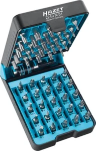 Juego de bits HAZET 1/4 pulgadas (6,3 mm) hexagonal 51 piezas - 2240N/51 - Imagen 1 de 15