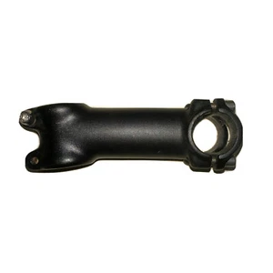 Bicycle bike stem 100mm +/- 7 degree 1 1/8th” 25.4mm Black Alloy Threadless - Picture 1 of 11