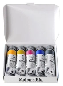 MaimeriBlu Watercolor Paint Introduction Set 5/Pkg-Assorted Colors (Pack of 1) - Picture 1 of 1