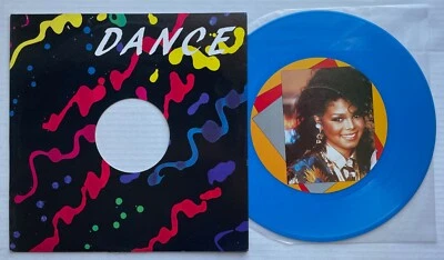 JANET JACKSON When I Think Of You 1986 AUSTRALIAN Only BLUE VINYL 12" Single VG+ - Image 1 of 3