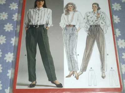 PANTALONES PLISADOS BURDA 5300 MISSES PATRÓN-SIN CORTAR-TALLAS 10-40 Foto 1 de 3