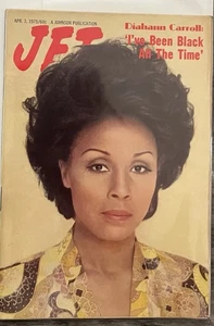 Jet Magazine April 3, 1975 Diahann Carroll Cover - Newsstand Copy - Picture 1 of 1