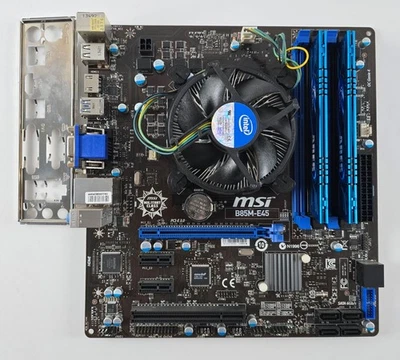 Intel Core i5 4460 + MSI B85M-E45 + 8GB DDR3 - Bild 1 von 2