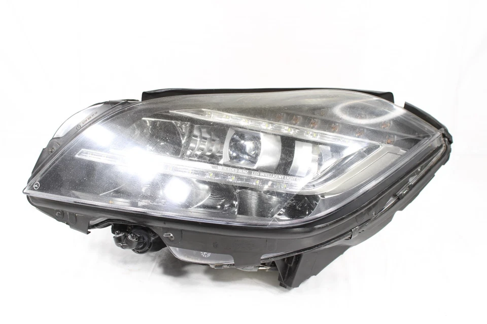 ✅ 12-14 Mercedes W218 CLS550 CLS63 AMG левая со стороны водителя ксеноновая фара оригинальная - Изображение 1 из 4