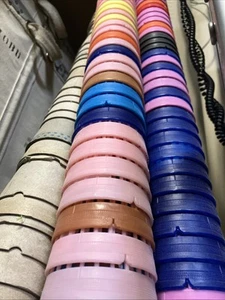 Yarn cones LOT of 10, Pressed Board, Plastic, Cardboard - Picture 1 of 13