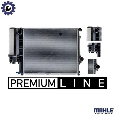 RADIATOR ENGINE COOLING CR 327 000P FOR BMW M43B18 M40B18 1.8L 4cyl 5 E34 2.0L - Image 1 of 4