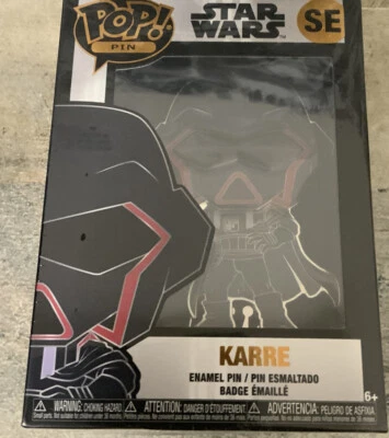 ⚡️Funko POP! Star Wars Karre Enamel Pin SE Brand 🆕 - Image 1 of 2