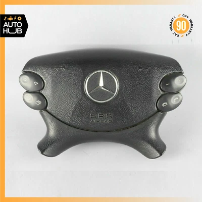 Bolsa de aire airbag volante negro fabricante de equipos originales Mercedes W209 CLK500 E350 SL500 Foto 1 de 4