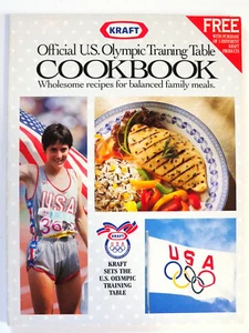Kraft Official U.S. Olympic Training Table Cookbook (1992) Commemorative Edition - Picture 1 of 3