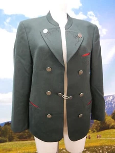 Distler Original grün mit Stickerei und Münzknöpfen Trachtenjacke Jacke Gr.26/52 - Bild 1 von 6