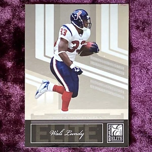 Wali Lundy ‘07 Donruss Elite Silver RC #41 MINT Texans Rookie Jersey UVA Legends - Picture 1 of 4
