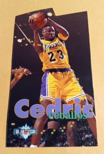 1995-96 Fleer NBA Jam Session Die-Cut Cedric Ceballos #D51 - Lakers - Picture 1 of 2