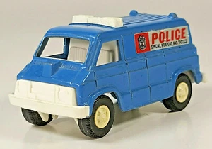 Vintage Tootsietoy Police Department SWAT Team Dodge Van 4" Diecast Scale Model - Picture 1 of 9