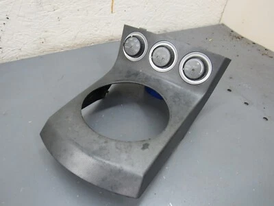 Nissan 350Z Center Console Shift Bezel Trim Climate Control Panel 2003-2006 OEM - Image 1 of 4