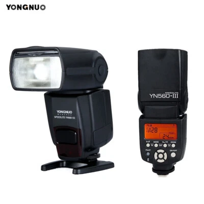 YONGNUO YN560III 2.4G Wireless Flash Light Speedlite for Canon Nikon Pentax - Image 1 of 4