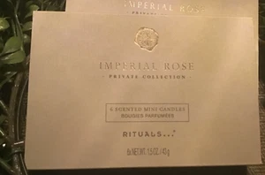 💕Rituals- Imperial Rose Scented Candles-Boxed Set of 6🎁 - Picture 1 of 6