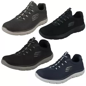 Entrenadores informales sin cordones Skechers Summits ""52811"" para hombre - Imagen 1 de 41