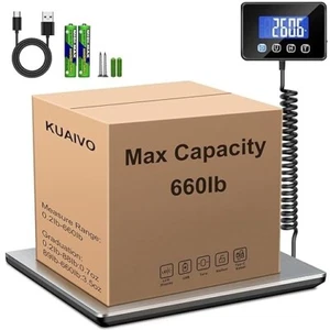 Vuaivo P5H Shipping Scale, 660lbs Heavy Duty Digital Postal Scale for Packages - Picture 1 of 7