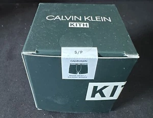 Calvin Klein x Kith Stretch Boxer Brief Green Grey Mens Size Small New Rare - Picture 1 of 1