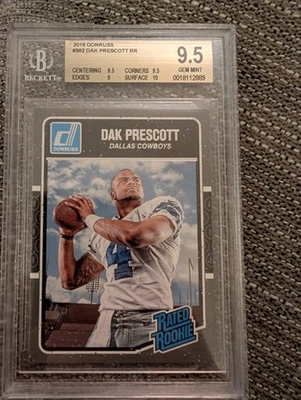 Donruss 2016 - Rated Rookies Dak Prescott #362 (RC) Foto 1 de 2
