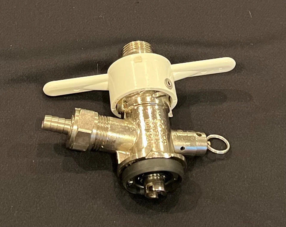 Acoplador de barril sistema D blanco Foto 1 de 1